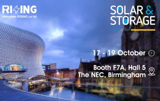 Visit RISING At Solar Storage Live 2023 UK